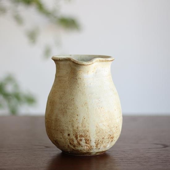 ピッチャー 小 黄粉引 / 佐藤敬