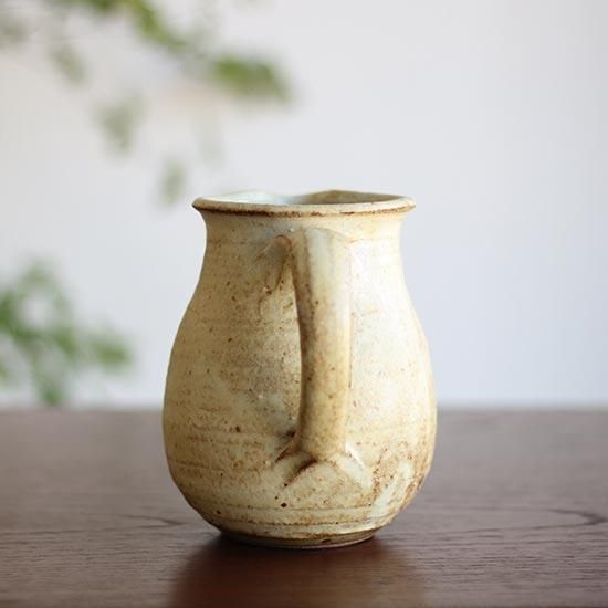 ピッチャー 小 黄粉引 / 佐藤敬