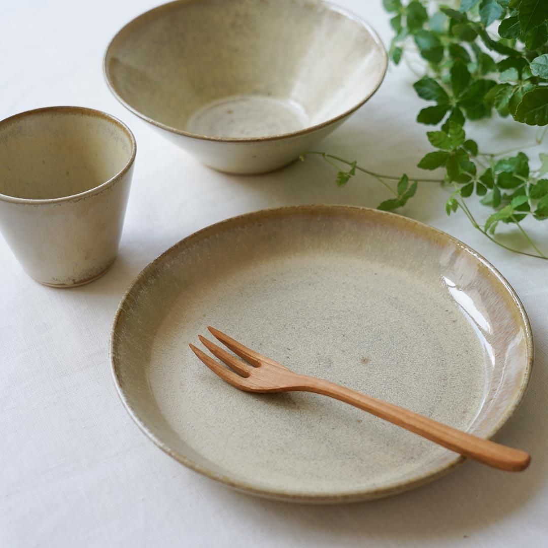 ネギシ製陶　7寸皿　平皿　3枚セット ネギシ製陶 7寸皿 平皿 3枚セット ネギシ製陶 7寸皿