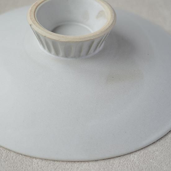 紬器　コンポート　Ｌ　陶器　　一点物　音喜多美歩 ① 紬器 コンポート L 陶器 一点物 音喜多美歩 ①