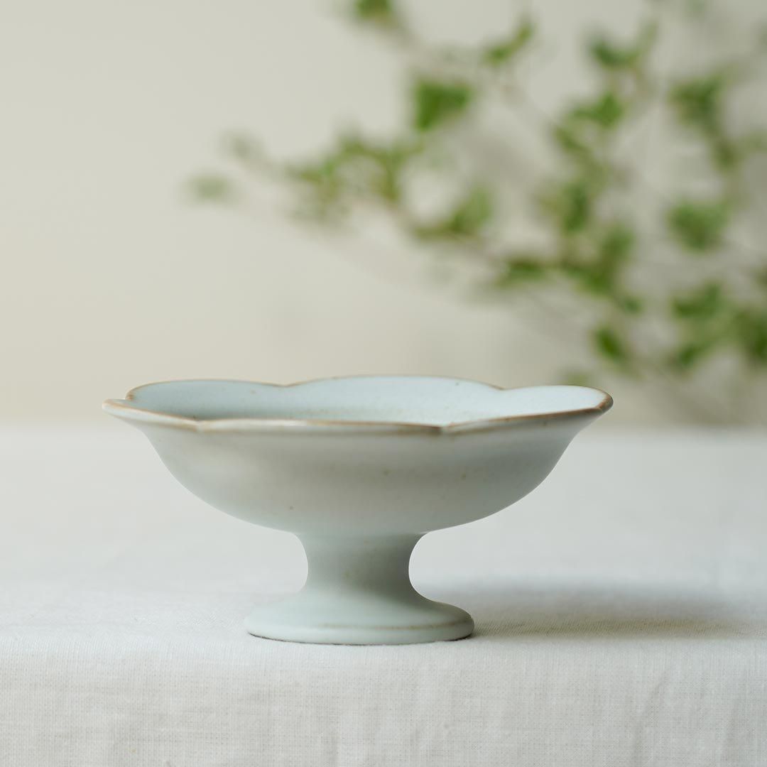 うつわの店 IZUMO [utsuwa] online shop｜中林範夫作 白4寸木瓜鉢