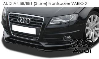 AUDI A4 B8/B81 (S-Line)  フロントスポイラー VARIO-X / RDX