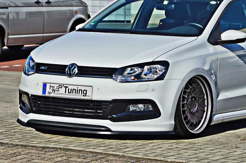 VW フォルクスワーゲン ポロ5/6C R-LINE 2014- フロントリップスポイラー Volkswagen Ingo Noak Tuning  Global Brain.