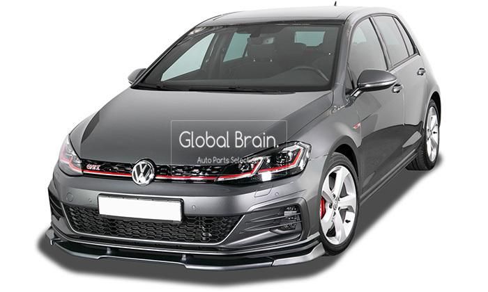 激安商品 後期 GTE GTD GTI 7.5 ゴルフ VW フロント スポイラー リップ 自動車