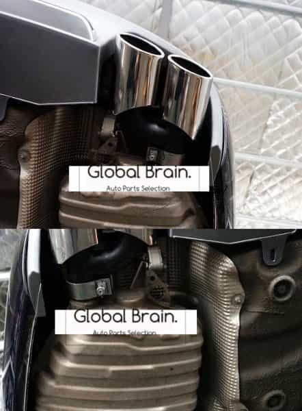 アウディ A5 A6 A7 8T C6 4G マフラーカッター マフラーチップ