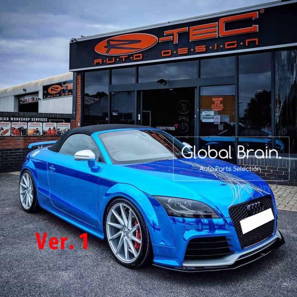 アウディ TT RS TTRS 8J フロント バンパー リップ スポイラー アウディ TT RS TTRS 8J フロント バンパー リップ スポイラー