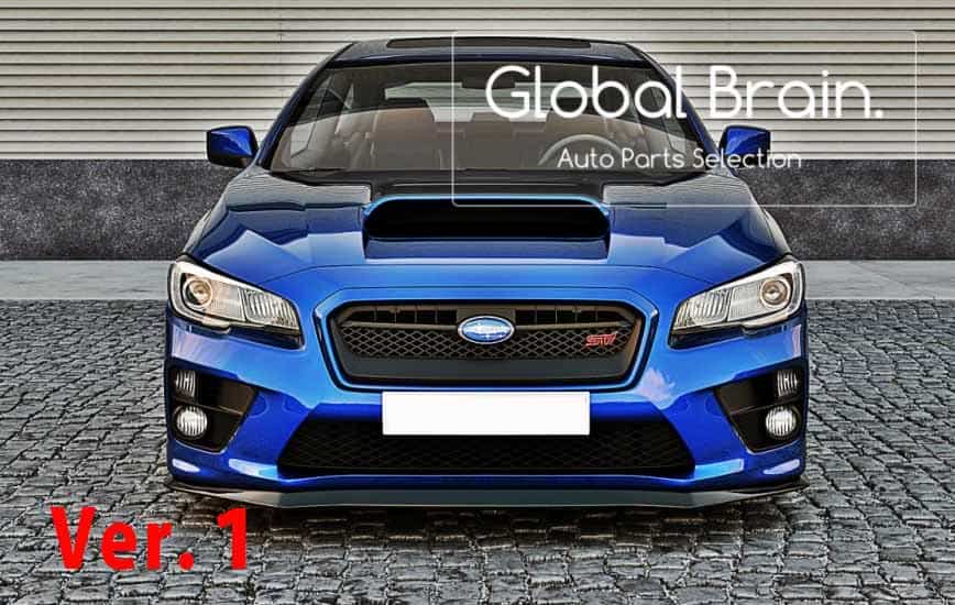 スバルWRX STI VAB WRX S4 VAG フロント バンパー リップ スポイラー maxton - Global Brain.