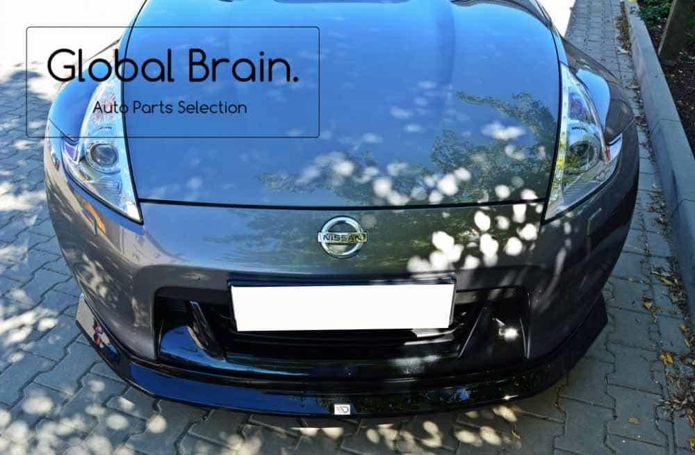 日産 370Z Z34 前期 フェアレディZ フロント バンパー リップ