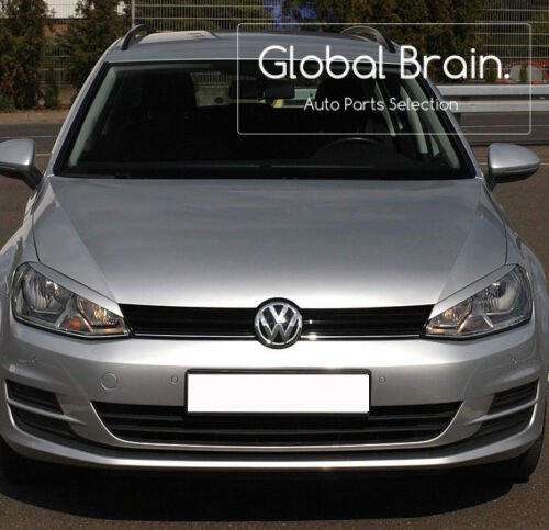 2012-2017 VW ゴルフ7 前期 ヘッドライトカバー アイライン アイブロウ - Global Brain.