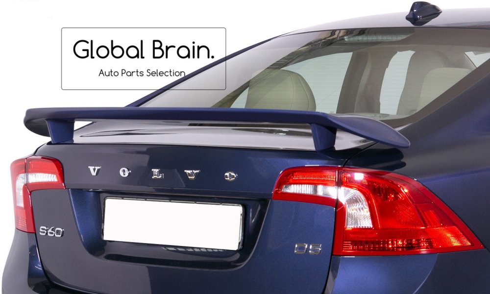 2013-2018 ボルボ S60 FB リア ウィング スポイラー rdx - Global Brain.