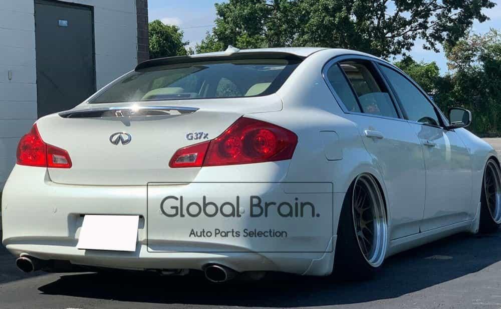 日産 スカイライン V36 セダン リア ルーフ スポイラー - Global Brain.