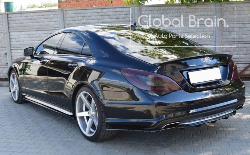 メルセデス ベンツ CLS W218 C218 AMG リア サイド スプリッター メルセデス ベンツ CLS W218 C218 AMG リア サイド スプリッター