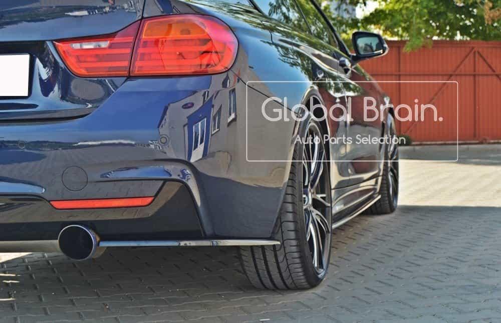 Maxton Design BMW F32 4シリーズ リアサイドスプリッター BMW 4シリーズ F32 Mスポーツ リア サイド スプリッター