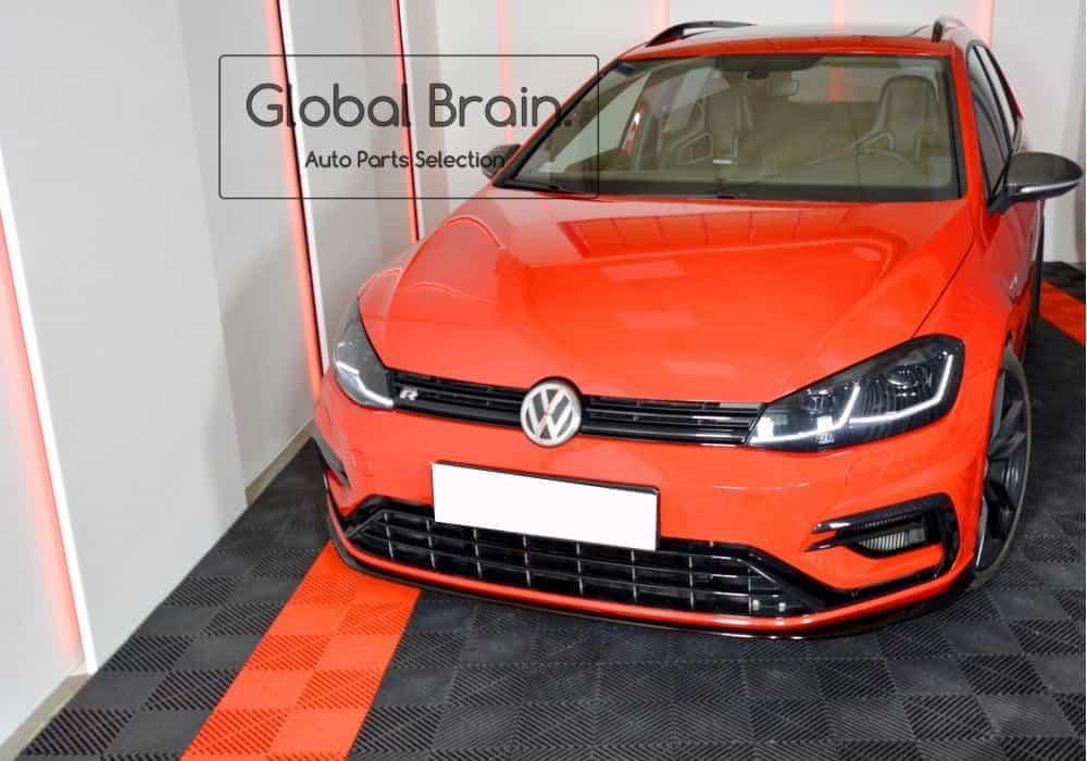 フォルクスワーゲン ゴルフ R 7.5 フロント リップ スプリッター フォルクスワーゲン ゴルフ R 7.5 フロント リップ スプリッター