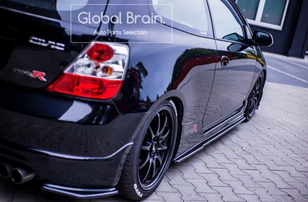2004-2006 ホンダ シビック タイプR EP3 後期 サイド スカート