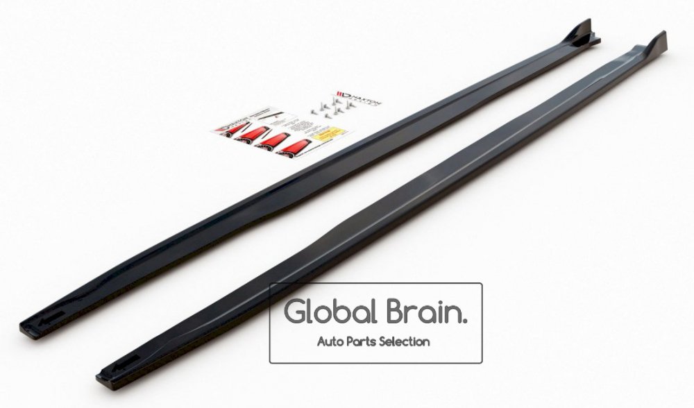 2019- トヨタ カローラ ツーリング 210系 サイド スカート カバー スポイラー maxton - Global Brain.