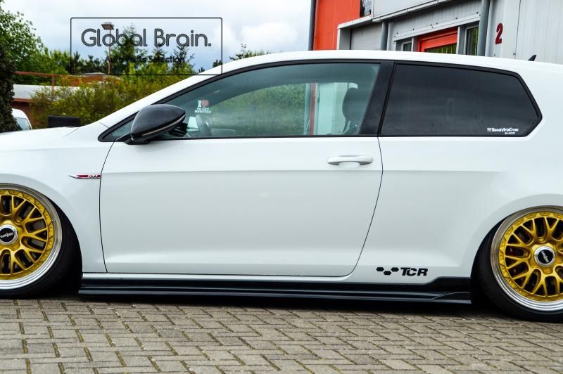 フォルクスワーゲン ゴルフ 7.5 GTI TCR サイド スカート カバー