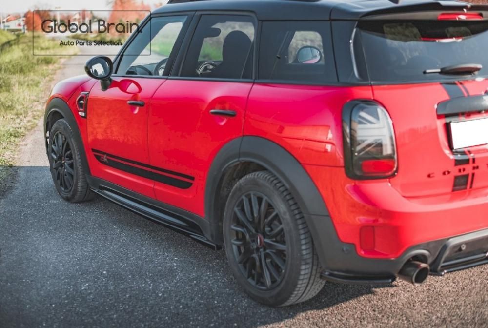 □送料無料□MINI BMW ミニ クロスオーバー F60 赤無地/レッド フロアマット カーマット