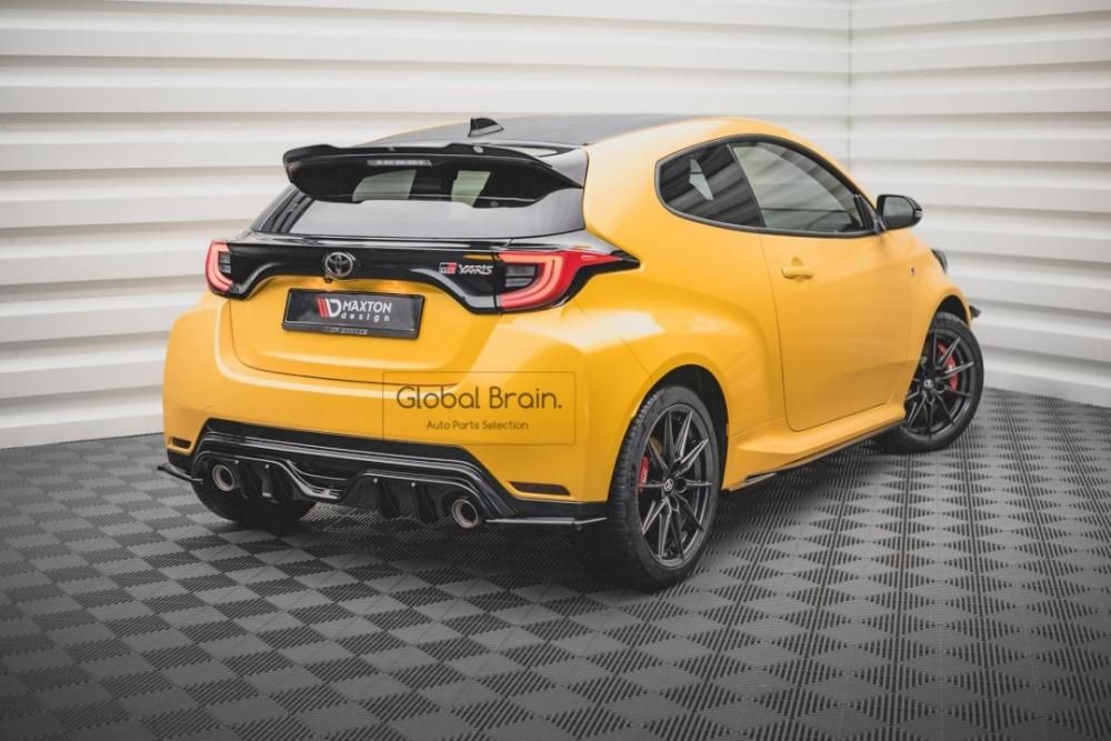 トヨタ GR ヤリス リア サイド スプリッター スパッツ maxton