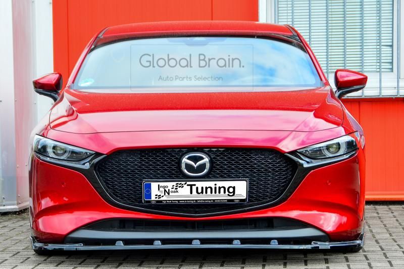 マツダ MAZDA3 マツダ 3 ファストバック フロント リップ スポイラー ingo - Global Brain.