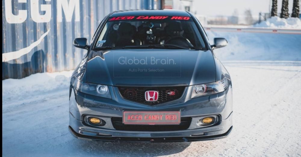 ホンダ アコード ユーロR CL フロント リップ スポイラー V2 Maxton