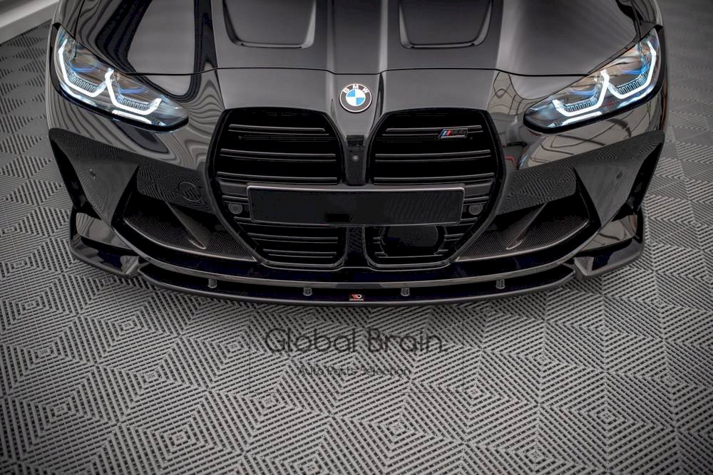BMW M4 G82 (2021-) フロントリップ スプリッター スポイラー ver.3 / Maxton Design - Global  Brain.