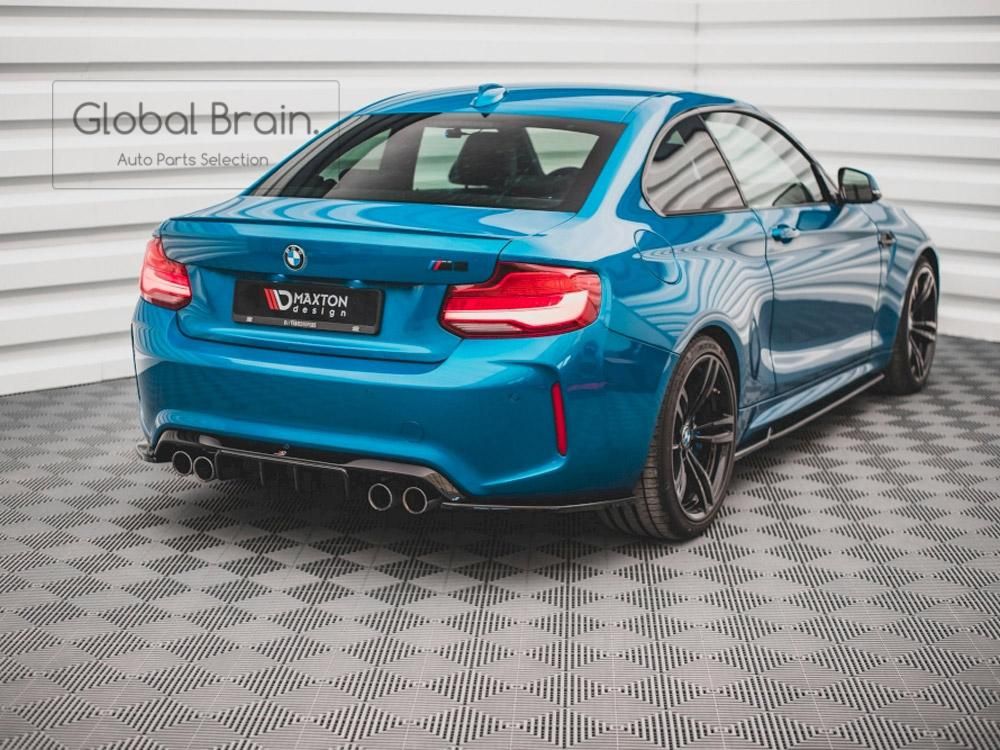 BMW F87 M2用2017年式カーボンリアディフューザー Amazon | カーボン製リアディフューザー for BMW M2 F87 2016
