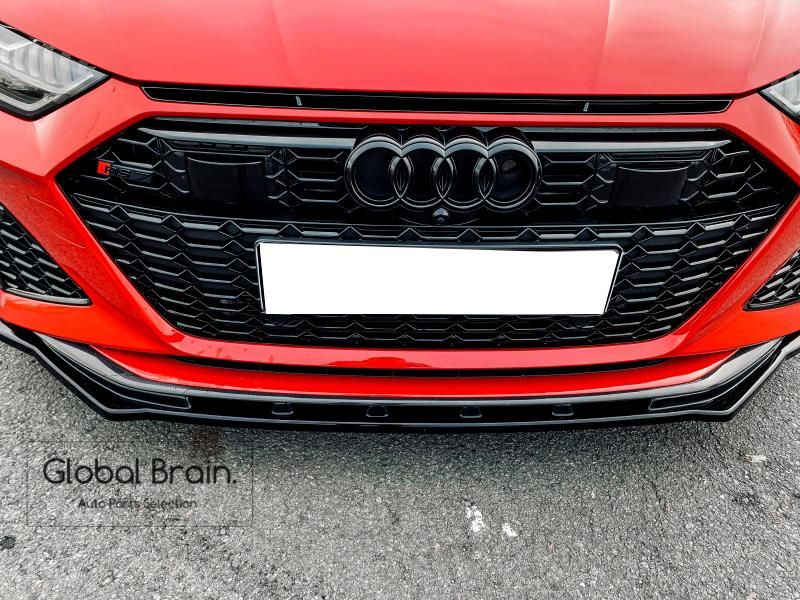 Audi アウディ リップスポイラー アウディ A6 4G C7 Sライン S6 後期 フロント リップ スポイラー