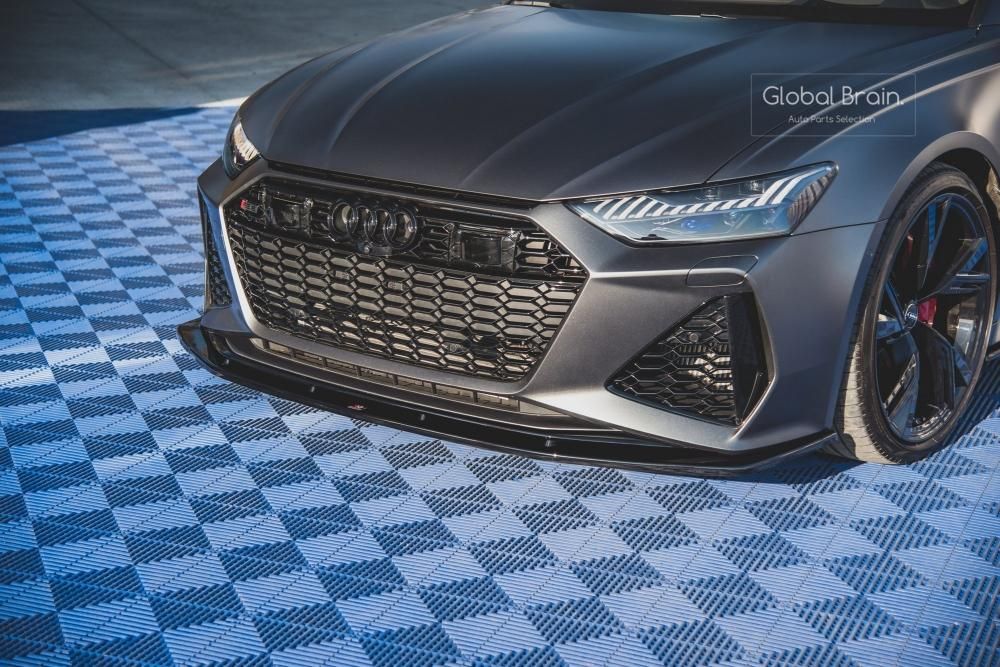アウディ RS6 C8 /RS7 C8 フロント リップ スポイラー V2 maxton アウディ RS6 C8 /RS7 C8 フロント リップ スポイラー V2 maxton
