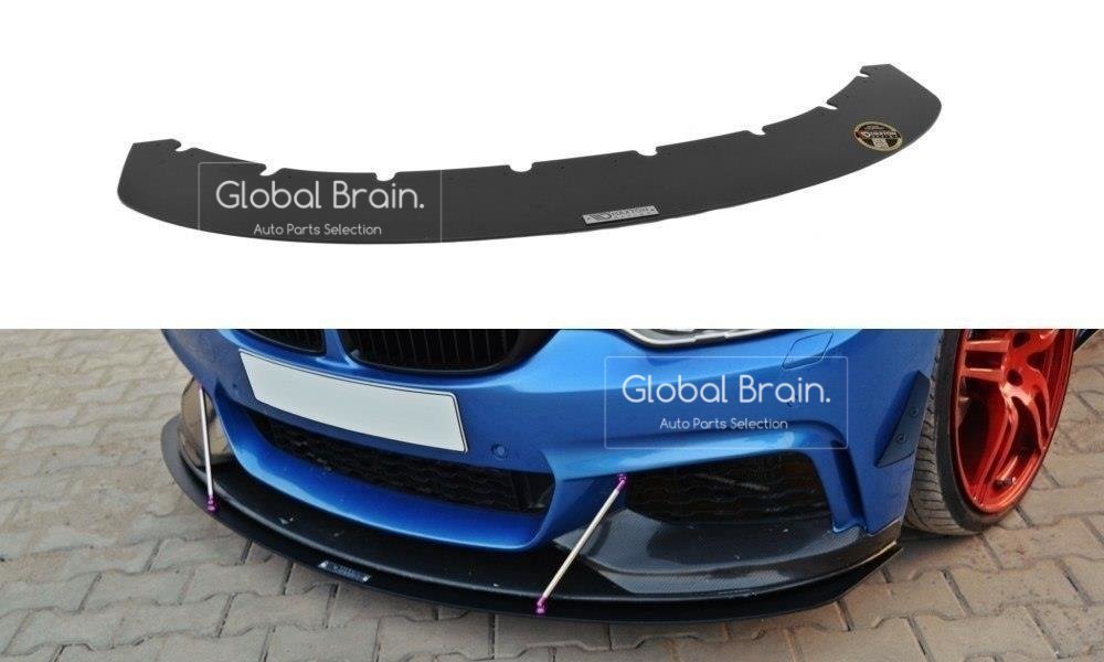 BMW 4シリーズ F32 MスポーツMパフォーマンス フロント リップ スポイラー maxton - Global Brain.