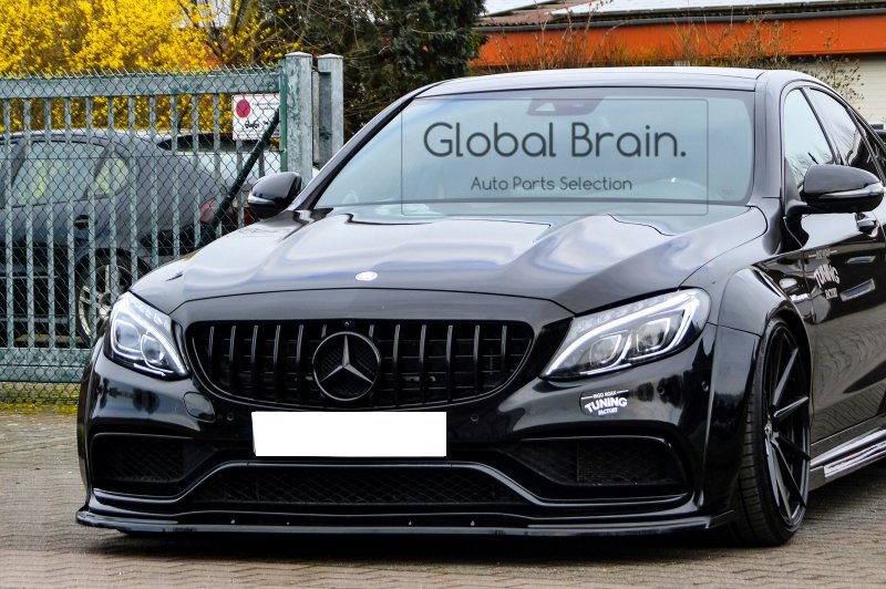 メルセデス ベンツ W205 C63 AMG フロント リップ スポイラー ingo - Global Brain.