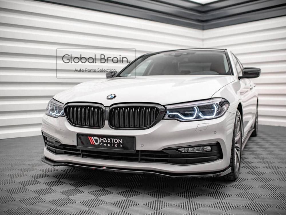 【カーボン】Bmw 5シリーズG30 G31 G38 フロントリップスポイラー BMW G30 G31 5シリーズ Mスポーツ 前期用 Mパフォーマンスタイプ