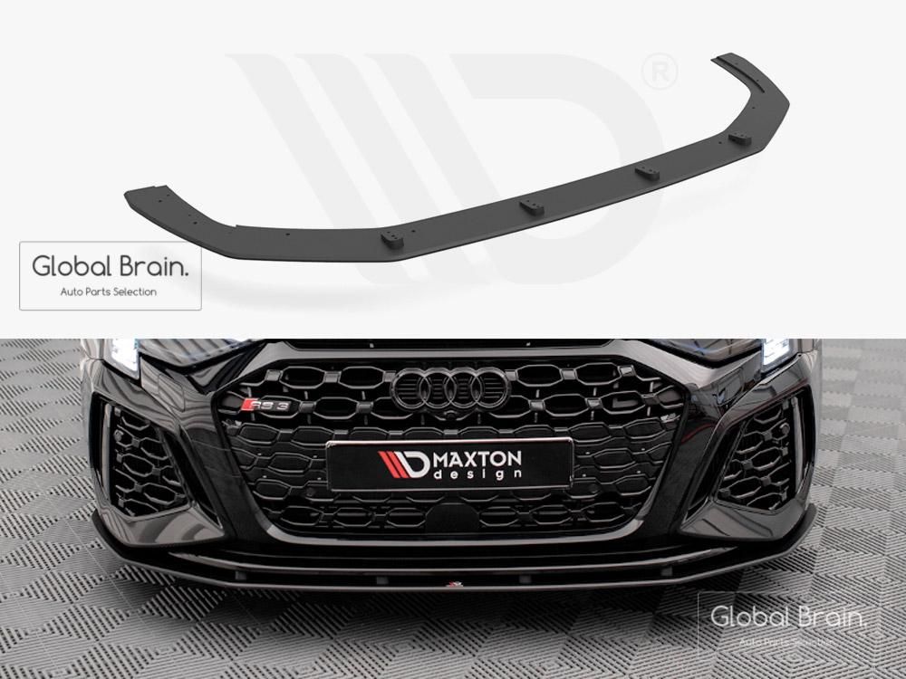 アウディ RS3 8Y スポーツバック フロント リップ スポイラー - Maxton