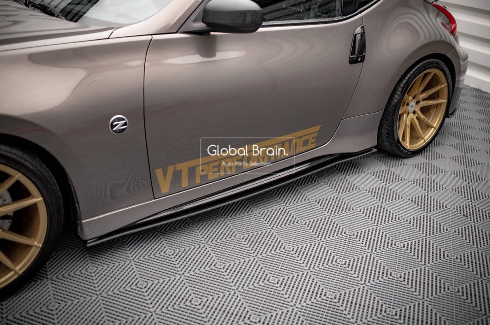 新品未開封品 バニラ宣伝カー 日産 フェアレディZ 370Z Z34 後期 Nismo サイド スカート