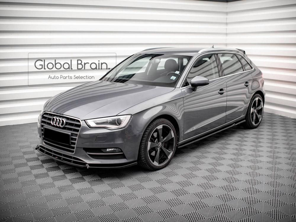 Audi アウディ S3 A3 Sライン 8Y フロントリップ スプリッター