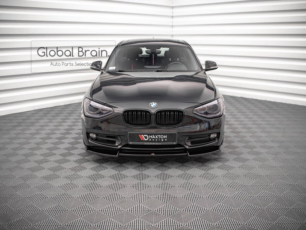 BMW 1シリーズ 前期 F20 フロント リップ スポイラー V2 maxton - Global Brain.