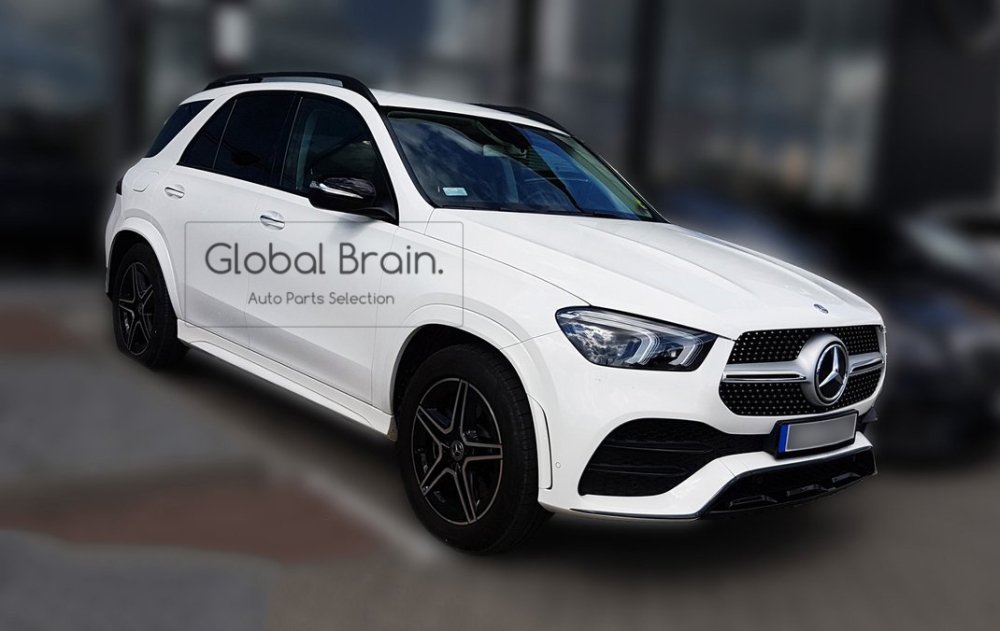 メルセデスベンツ GLE W167 カーボン リア バンパー プロテクター ガード - Global Brain.