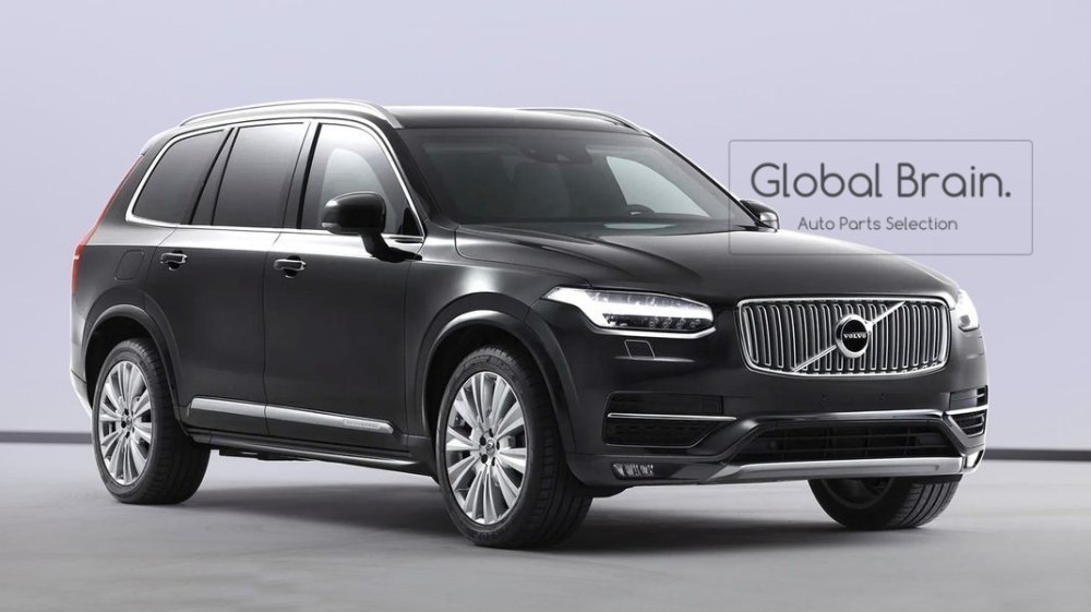 2016- ボルボ XC90 カーボン リア バンパー プロテクター ガード - Global Brain.