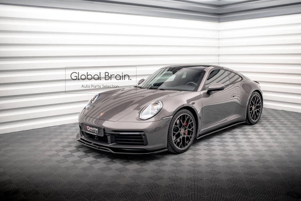 ポルシェ 911 992 カレラ 4S サイド スカート カバー スポイラー ポルシェ 911 992 カレラ 4S サイド スカート カバー スポイラー
