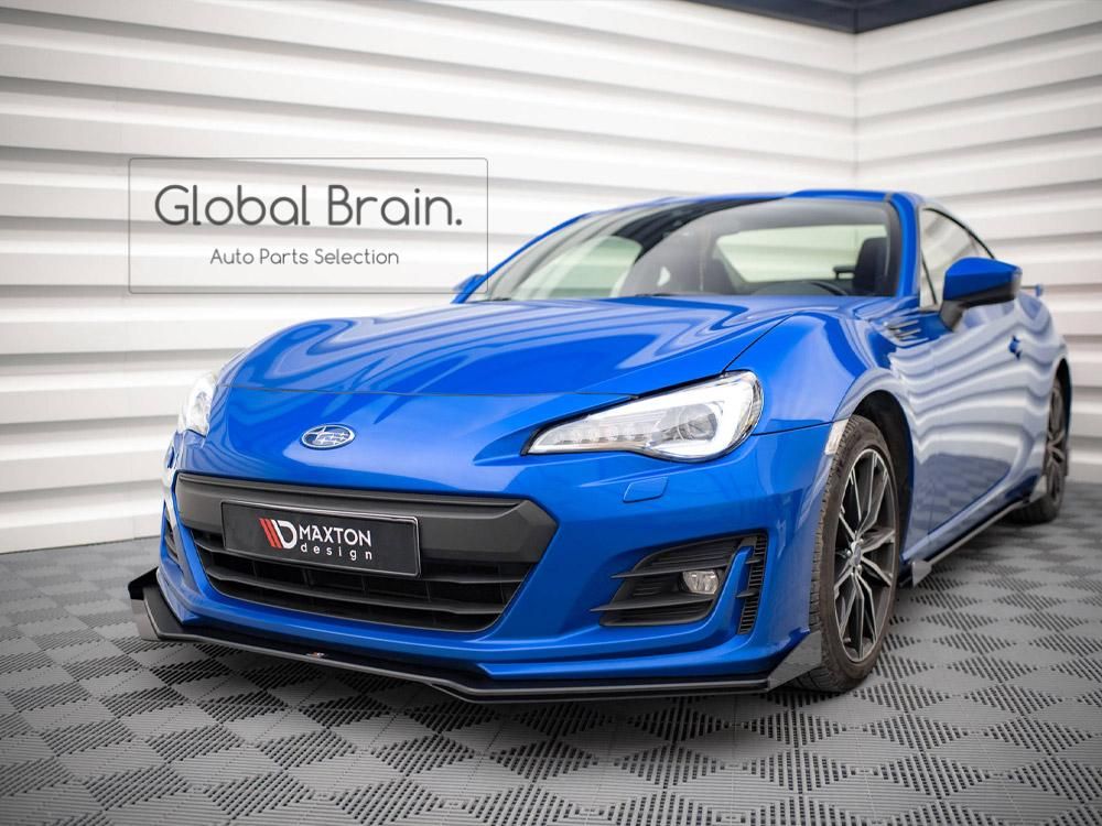 スバル BRZ 後期 ZC6 フロント リップ スポイラー+ウィング スバル BRZ 後期 ZC6 フロント リップ スポイラー+ウィング