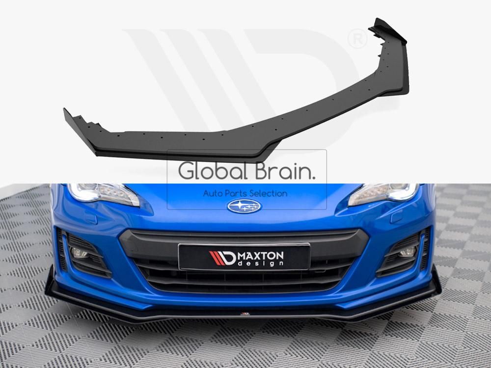 スバル BRZ 後期 ZC6 フロント リップ スポイラー+ウィング スバル BRZ 後期 ZC6 フロント リップ スポイラー+ウィング