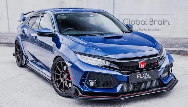 ホンダ シビック タイプR FK8 フロント リップ スプリッター用