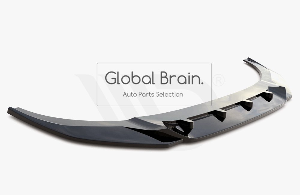 アウディ RS Q8 フロント リップ スポイラー V2 maxton - Global Brain.