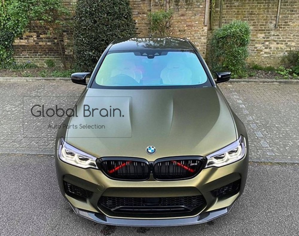 BMW M5 F90 前期 カーボン フロント リップ スポイラー - Global Brain.