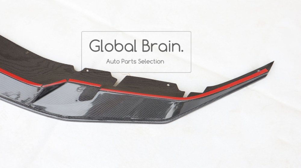 BMW M5 F90 前期 カーボン フロント リップ スポイラー - Global Brain.