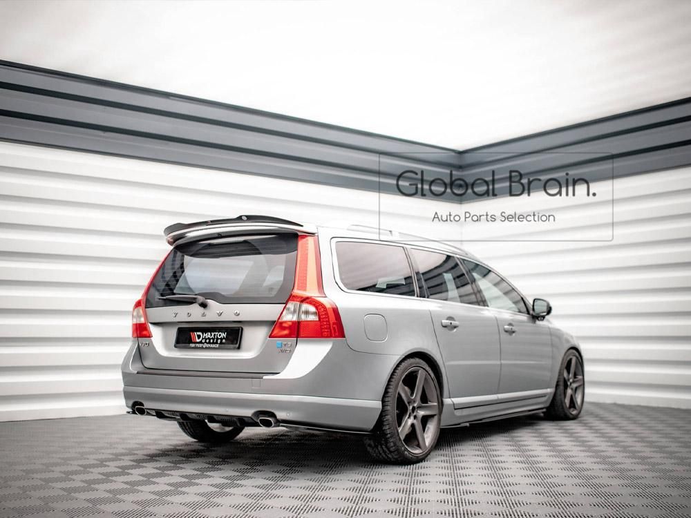 2007-2013 ボルボ V70 リア ルーフ スポイラー V2 maxton 2007-2013 ボルボ V70 リア ルーフ スポイラー V2 maxton