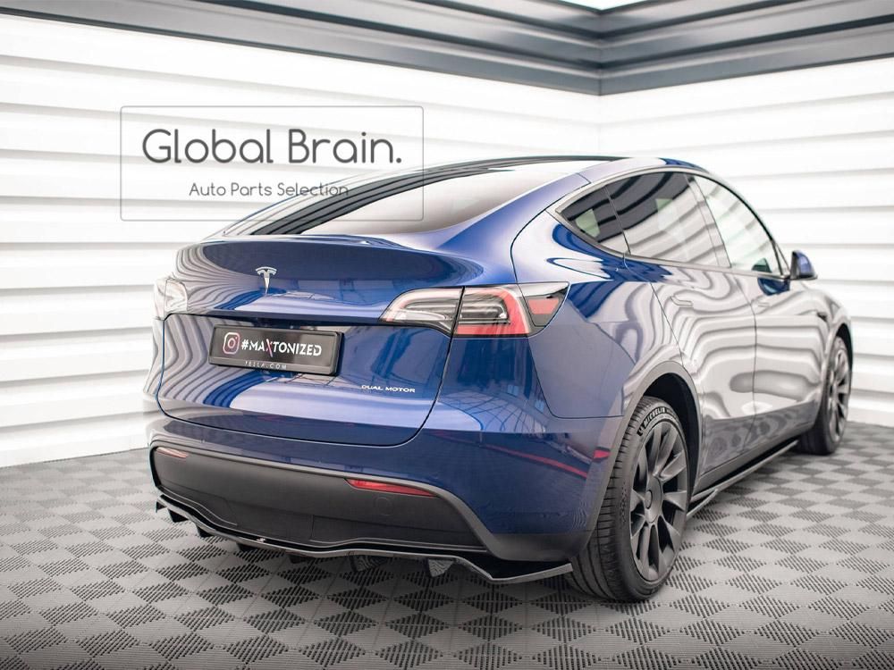 テスラ モデル Y リア ディフューザー スポイラー maxton - Global Brain.