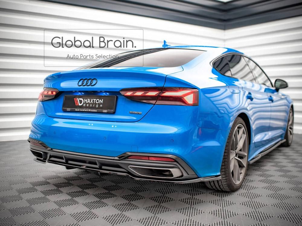 アウディ A5 Sライン F5 後期 リア ディフューザー maxton - Global Brain.