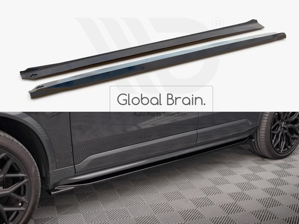 ポム サイドスカート 2019- ボルボ XC90 後期 Rデザイン サイド スカート カバー