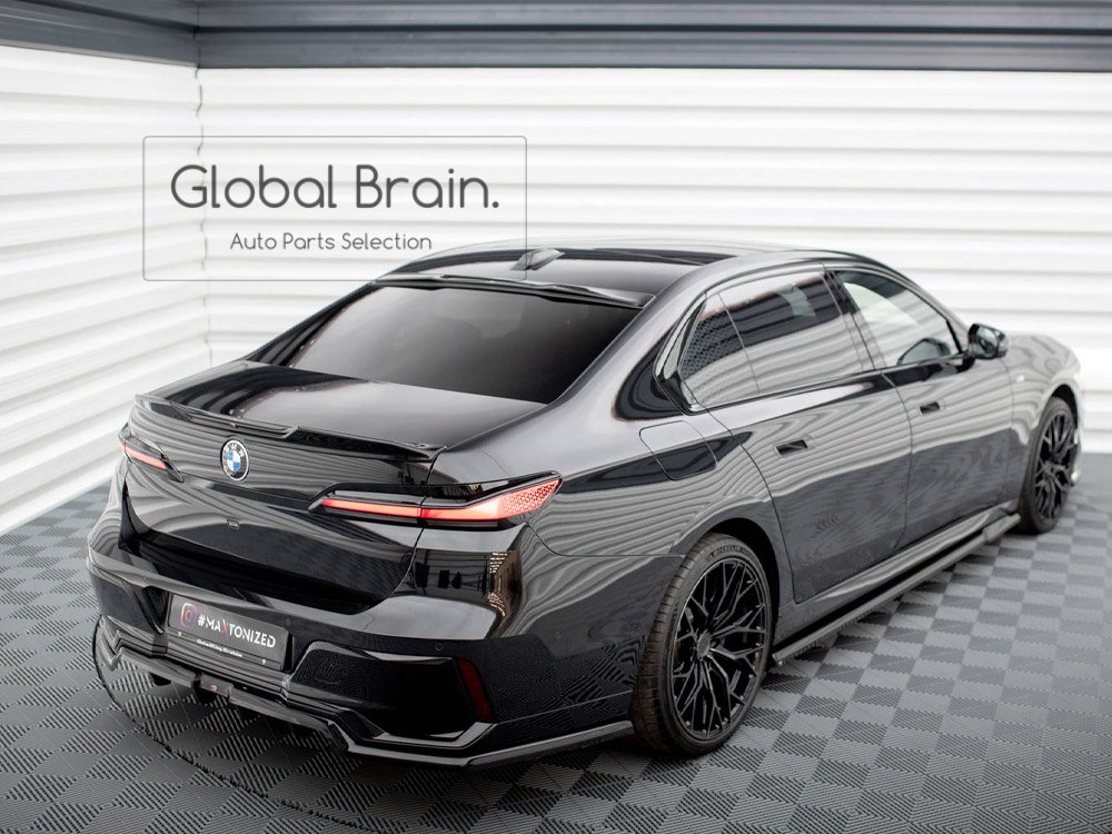 BMW 7シリーズ G70 Mスポーツ M760E リア ルーフ バイザー スポイラー maxton - Global Brain.